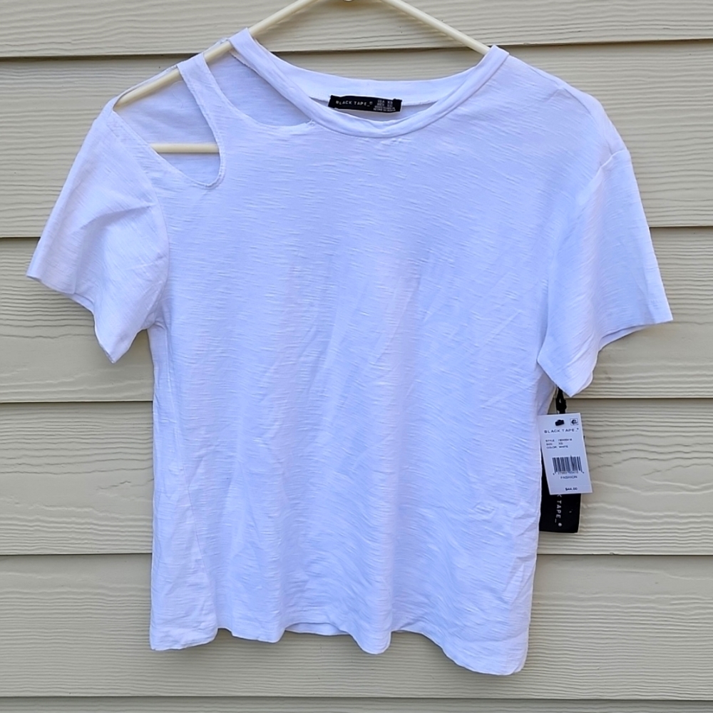 Women Fashion Blouse Top Color White Size XS